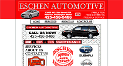 Desktop Screenshot of eschenautomotive.com